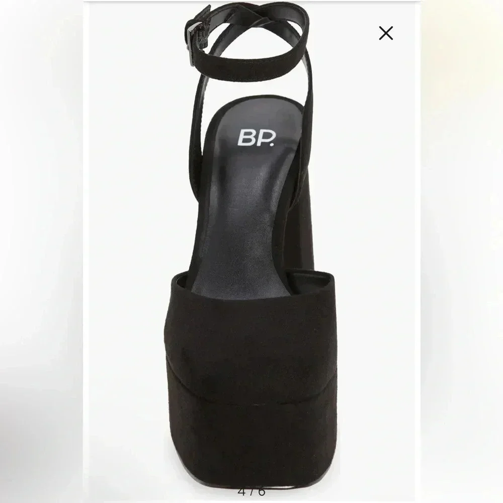 Women’s BP Danni black platform pump Sz 8.5 new
